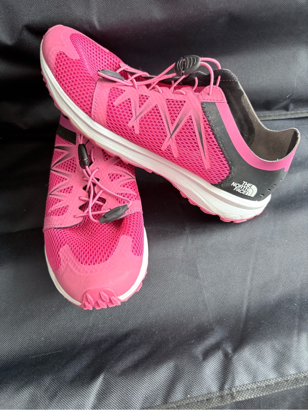 The North Face Women's Hot Pink Mesh Trail Sneakers